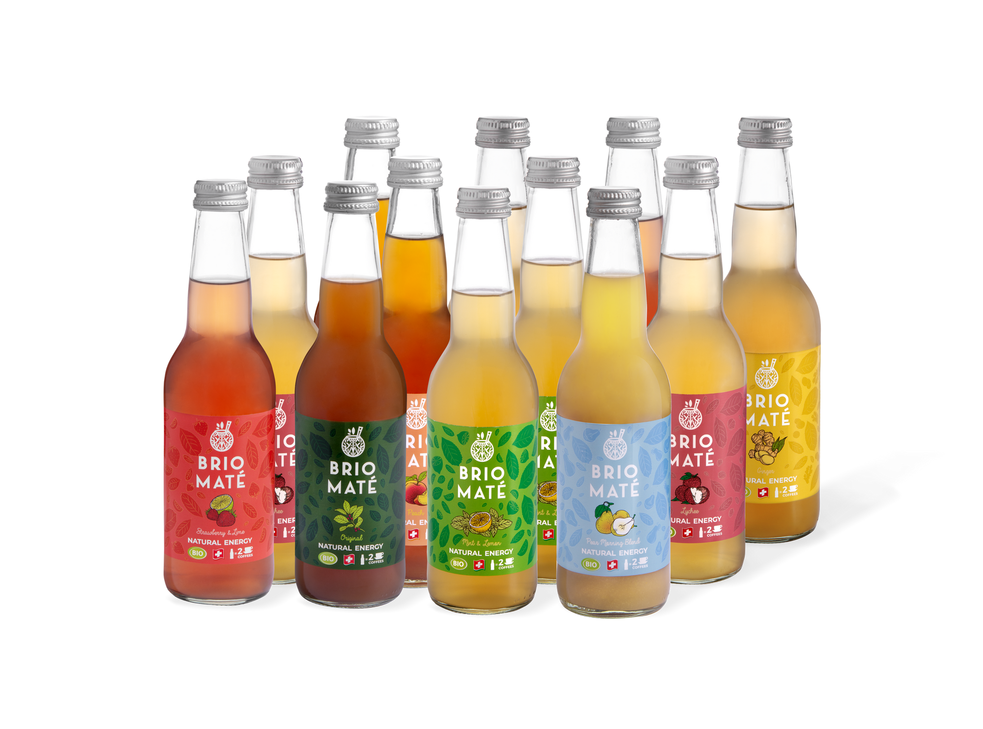 Brio Maté Energy Drink Naturel Bio Pack Découverte